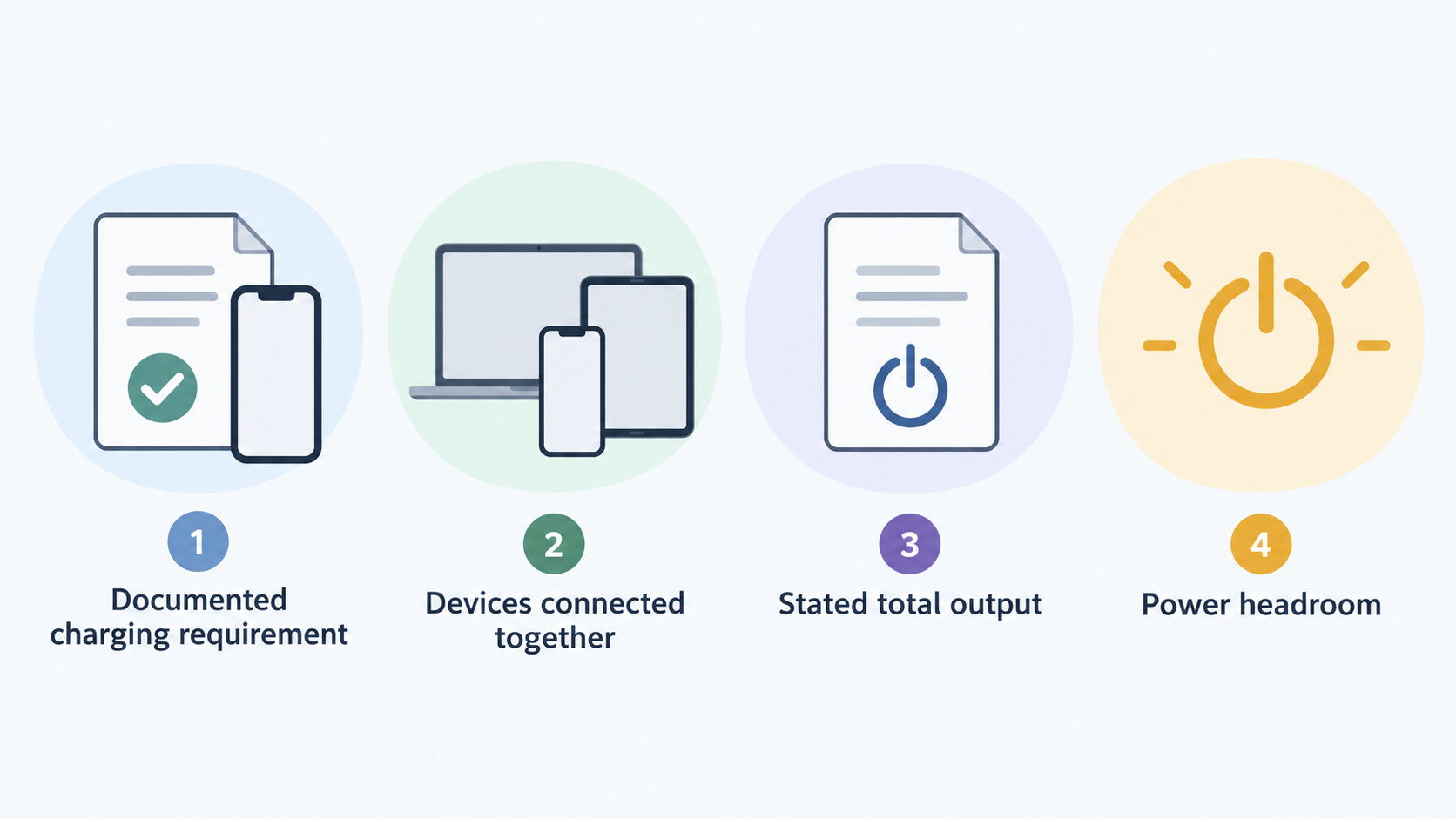 Show the Anker charger range grouped into its three stated total-output bands: below 100W, 100W–200W, and above 200W.