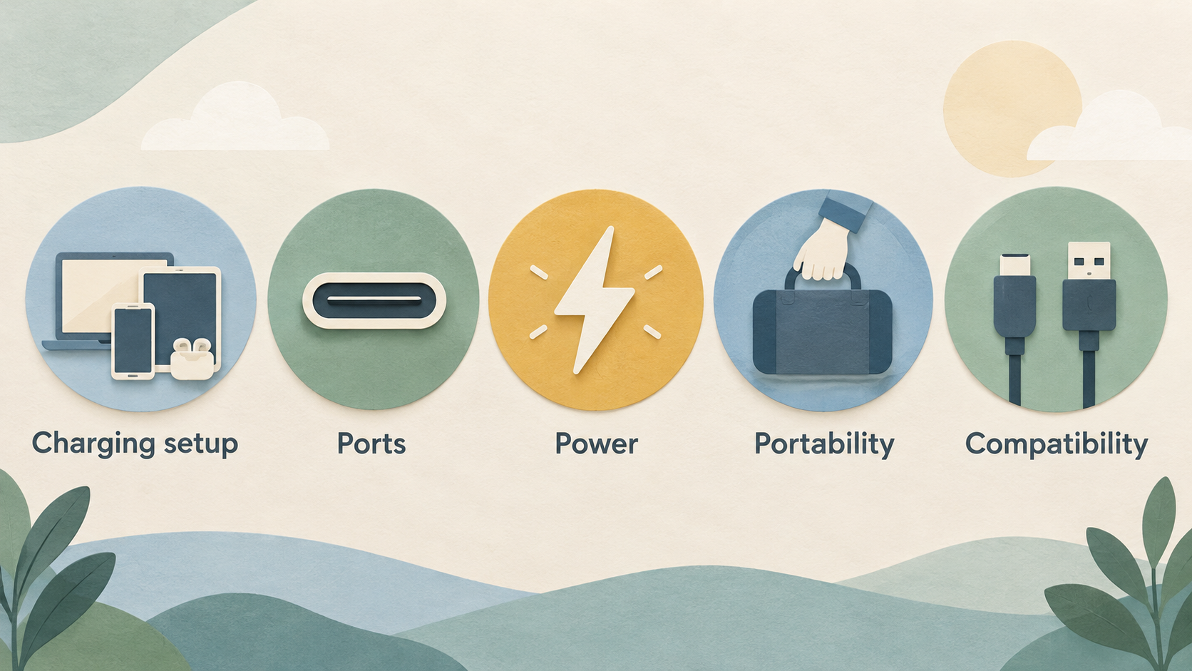 Establish the article’s stated comparison scope: Anker and UGREEN USB-C wall chargers, desktop chargers, and portable power banks, without declaring a brand winner.
